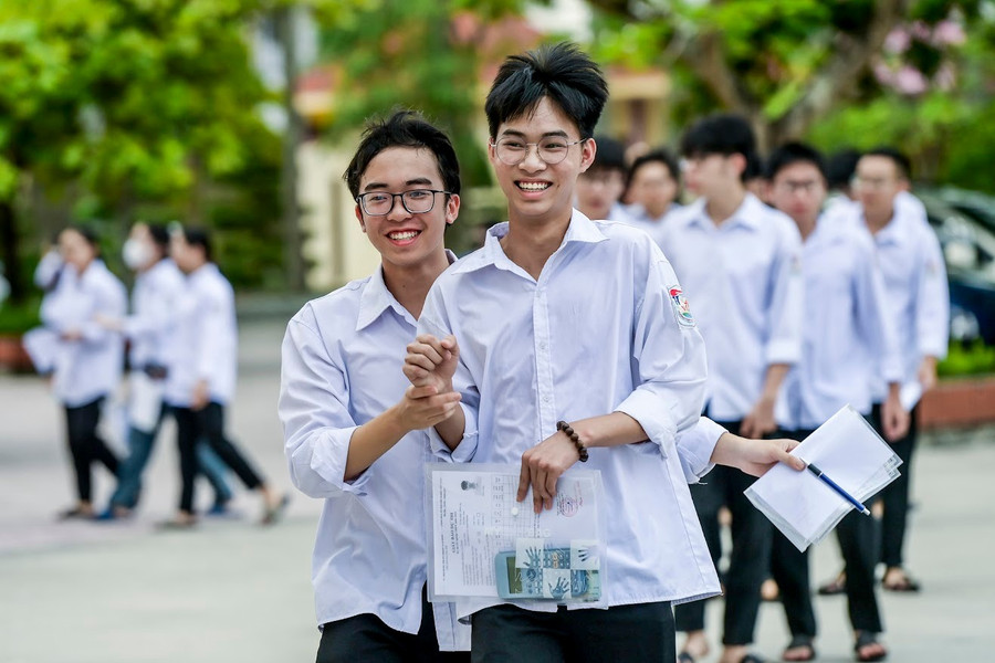 Thí sinh Ninh Bình tham gia Kỳ thi Tốt nghiệp THPT năm 2025.