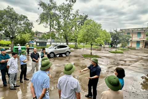 Lãnh đạo Sở Giáo dục và Đào tạo kiểm tra, chỉ đạo công tác phòng, chống bão số 3 tại các cơ sở giáo dục