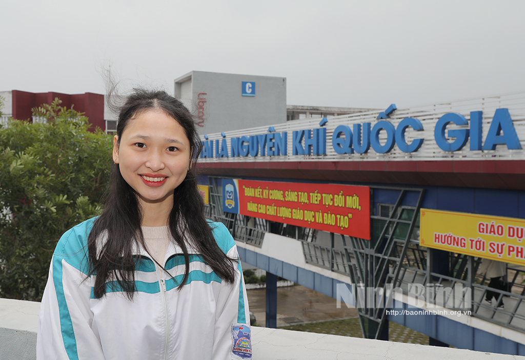 Cô học trò sở hữu 2 giải học sinh giỏi Quốc gia