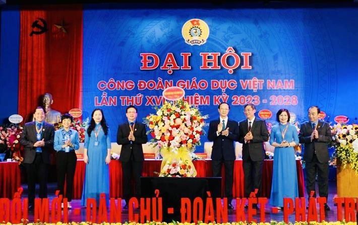 Đại hội Công đoàn Giáo dục Việt Nam lần thứ XVI, nhiệm kỳ 2023-2028