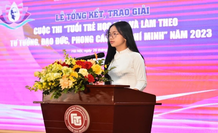Giáo viên và học sinh tỉnh Ninh Bình đoạt giải tại Cuộc thi “Tuổi trẻ học tập và làm theo tư tưởng, đạo đức, phong cách Hồ Chí Minh” năm 2023