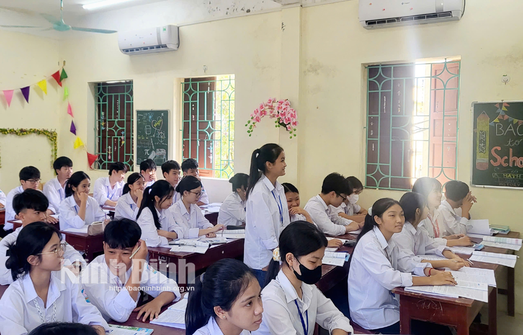 Ngôi trường miền núi có nhiều học sinh được vinh danh, khen thưởng từ Quỹ Khuyến học, khuyến tài Đinh Bộ Lĩnh