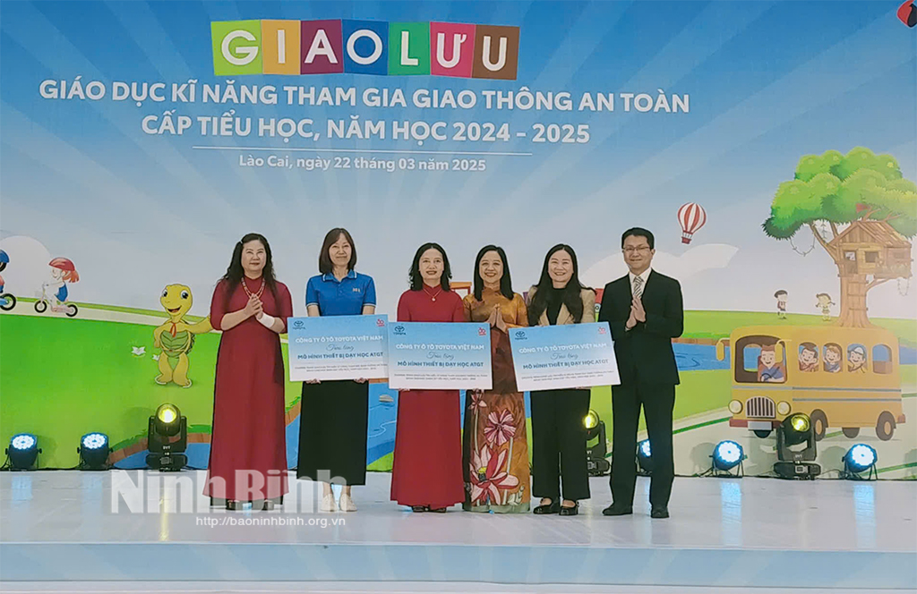 Ninh Bình giành giải nhất toàn đoàn tại Giao lưu giáo dục kỹ năng tham gia giao thông an toàn cấp tiểu học