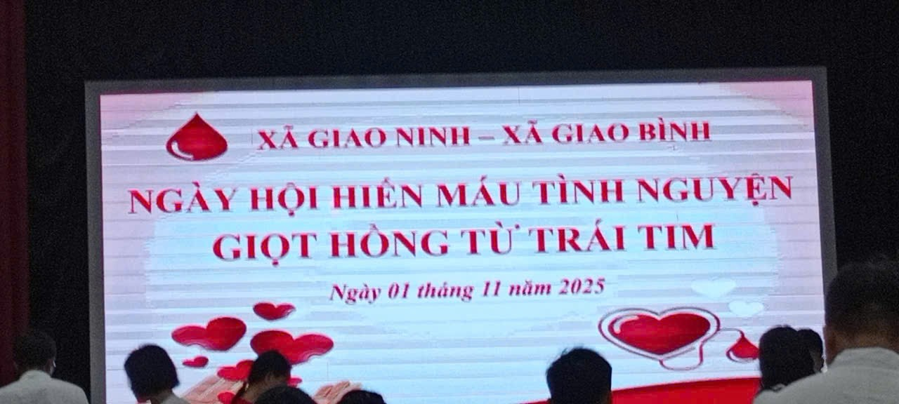 Hiến máu cứu người – nghĩa cử cao đẹp