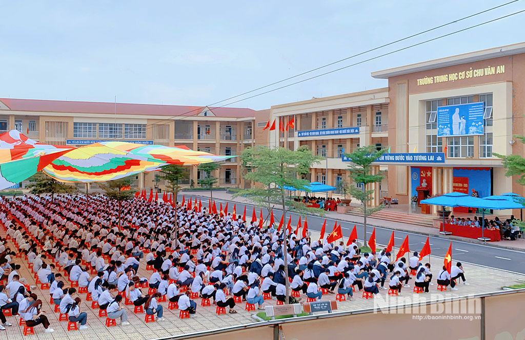 Trường THCS Chu Văn An – Điển hình thi đua yêu nước từ chất lượng giáo dục mũi nhọn