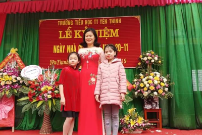 Cô giáo “giỏi việc nước, đảm việc nhà” của ngành Giáo dục Yên Mô