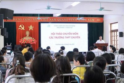 Hội thảo nâng cao chất lượng giáo dục học sinh THPT chuyên tỉnh Ninh Bình