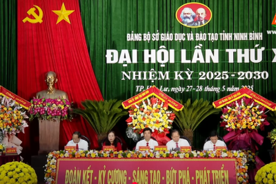 Đại hội Đảng bộ Sở Giáo dục và Đào tạo tỉnh Ninh Bình lần thứ X, nhiệm kỳ 2025 – 2030