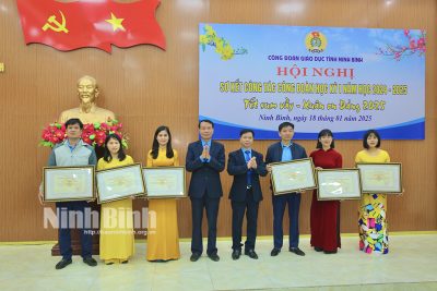 Công đoàn ngành Giáo dục sơ kết hoạt động công đoàn học kỳ I, năm học 2024-2025