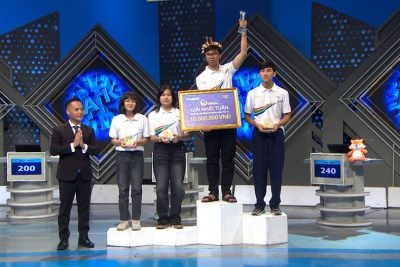 Nam sinh Ninh Bình giành vòng nguyệt quế trận thi tuần cuối cùng Olympia