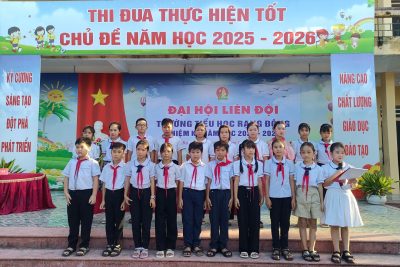 Ngày hội lớn của Liên đội Trường Tiểu học Rạng Đông