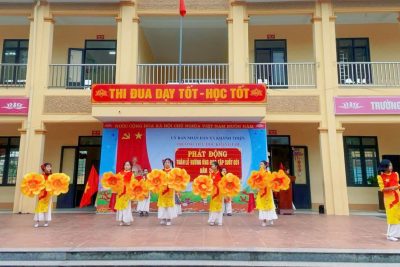 Trường Tiểu học Khánh Lợi phát động tuần lễ hưởng ứng học tập suốt đời